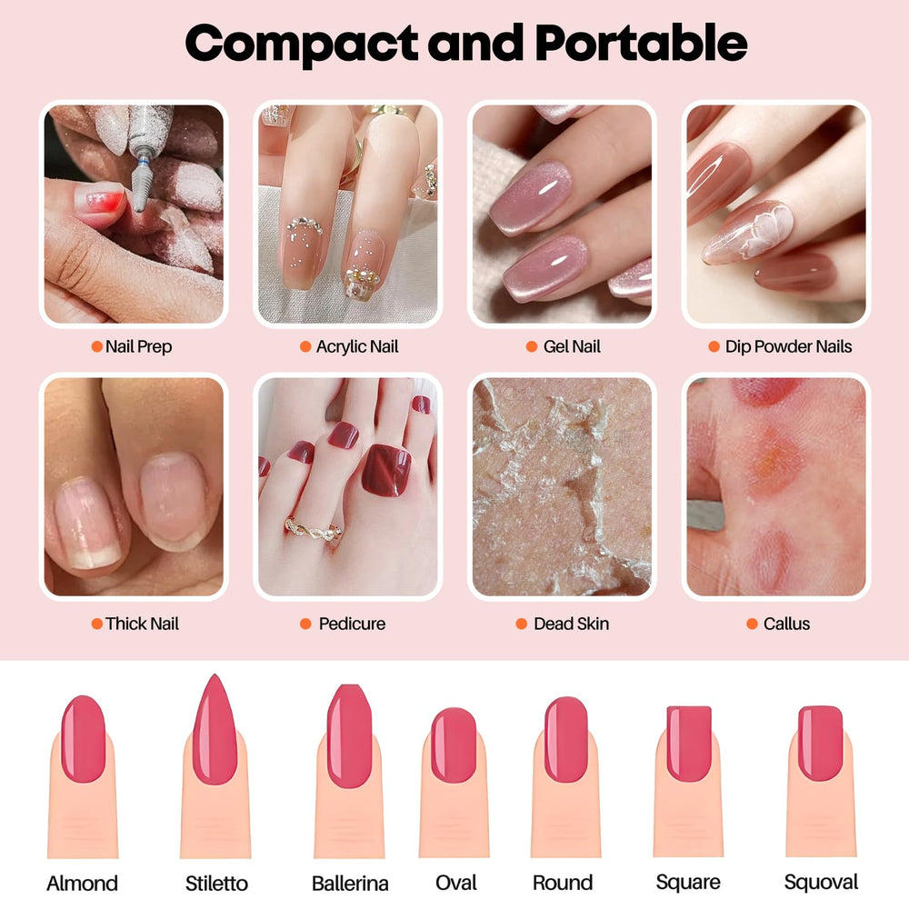Droyek portable nail drill pen for precise at-home manicures.