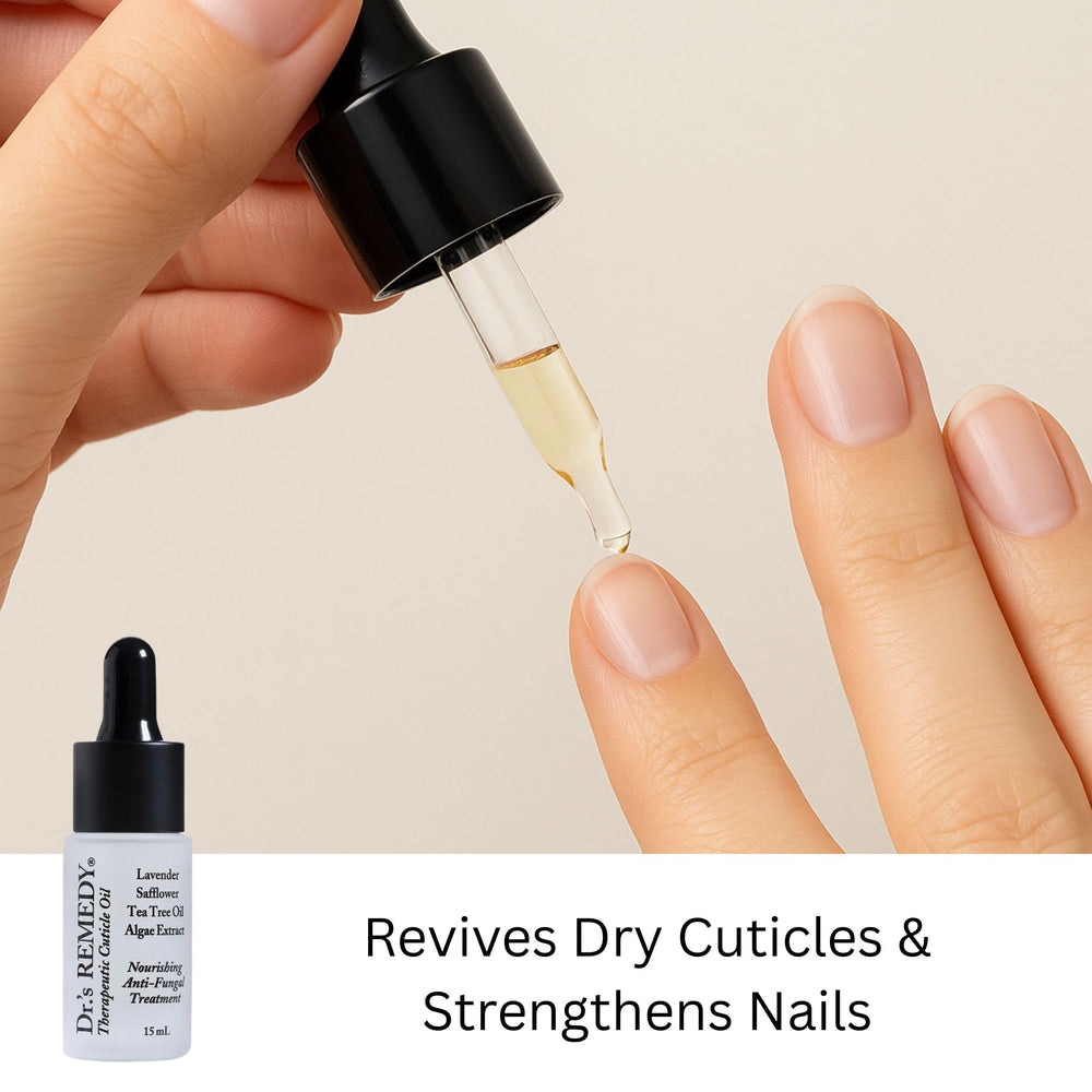 Dr.'s Remedy cuticle oil provides hydration for cuticles.