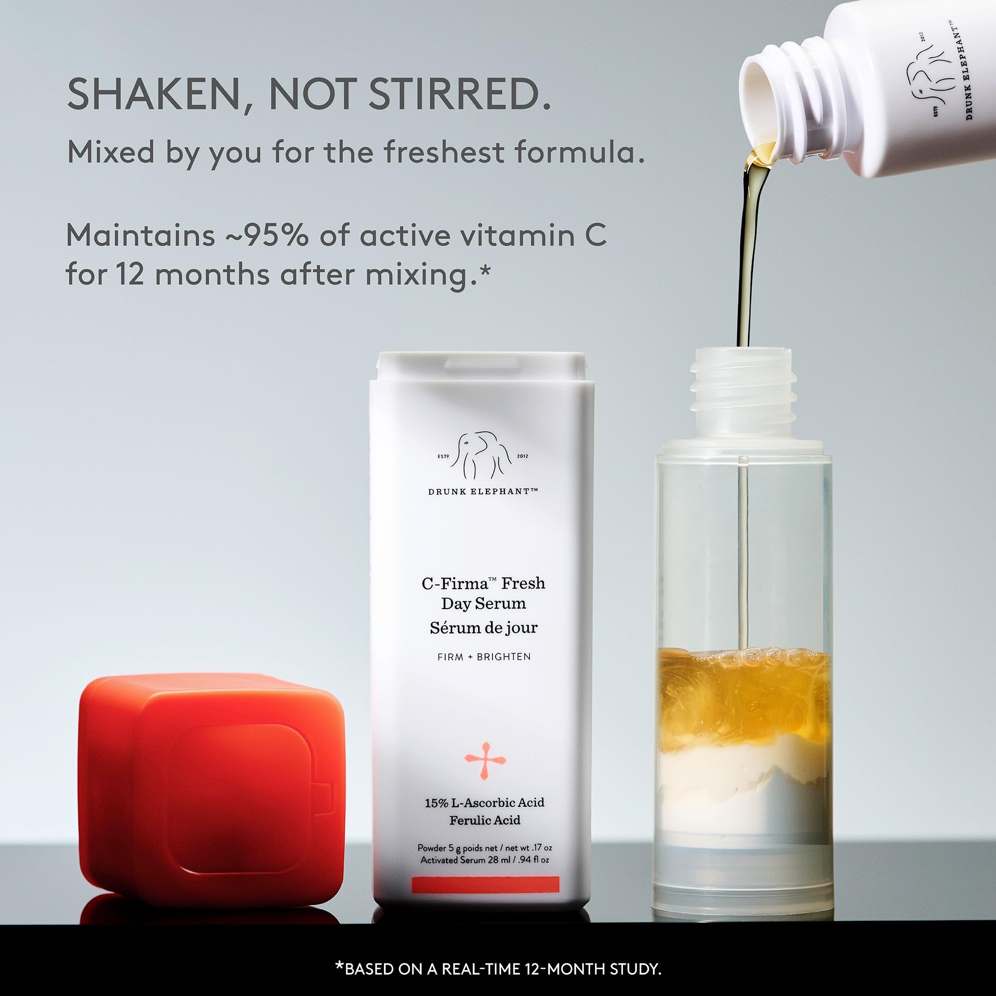 Morning routine with serum on face and neck before sunscreen