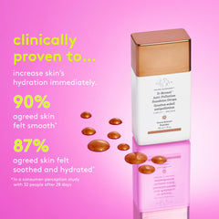 D-Bronzi Sunshine Drops mixed with moisturizer to create a subtle glow