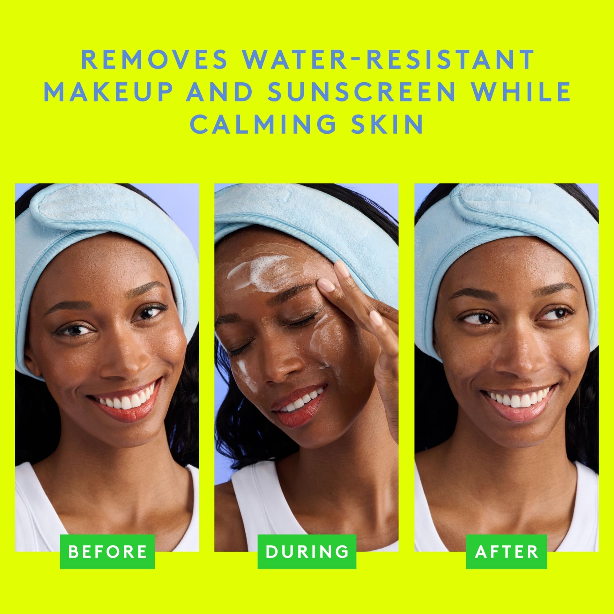 Drunk Elephant Mello Marula Cream Cleanser removes makeup gently without harsh scrubbing.