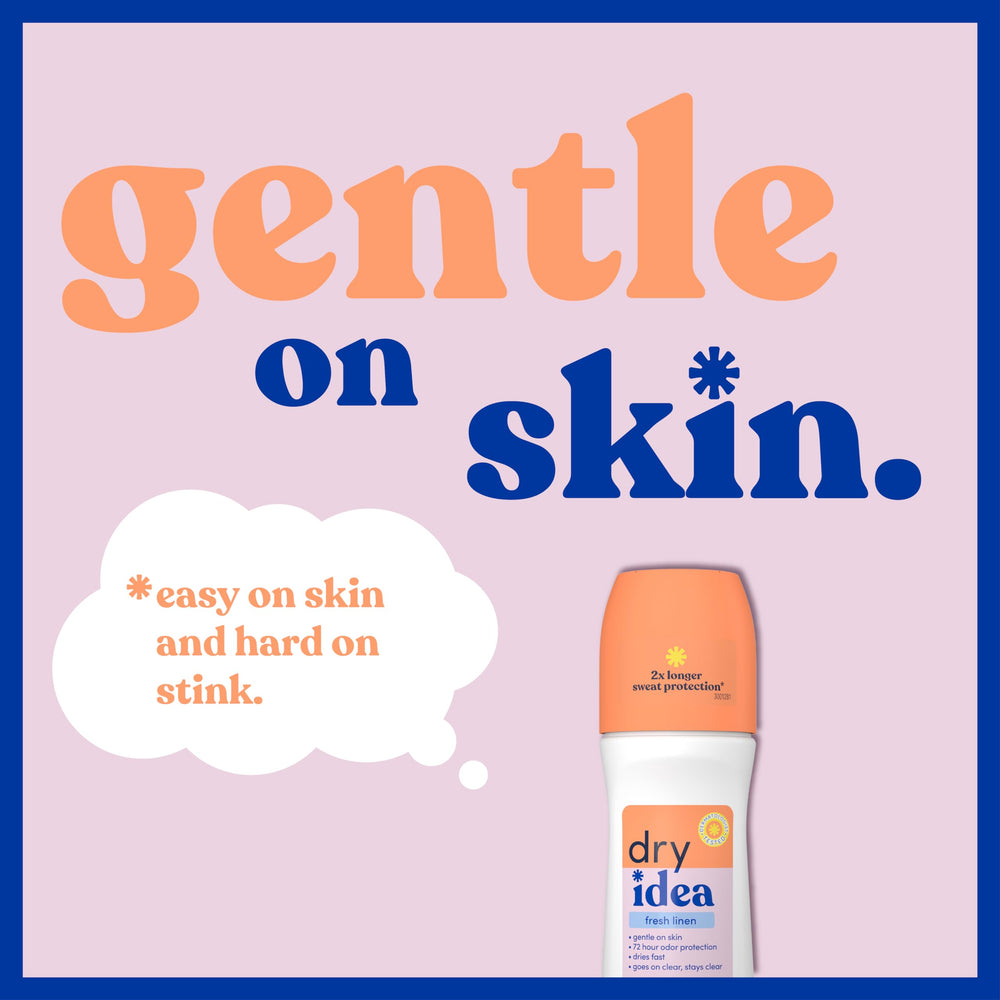 Dry Idea 72-hour odor protection ideal for busy schedules