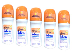 Dry Idea Fresh Linen Roll-On front view for everyday all-day confidence.