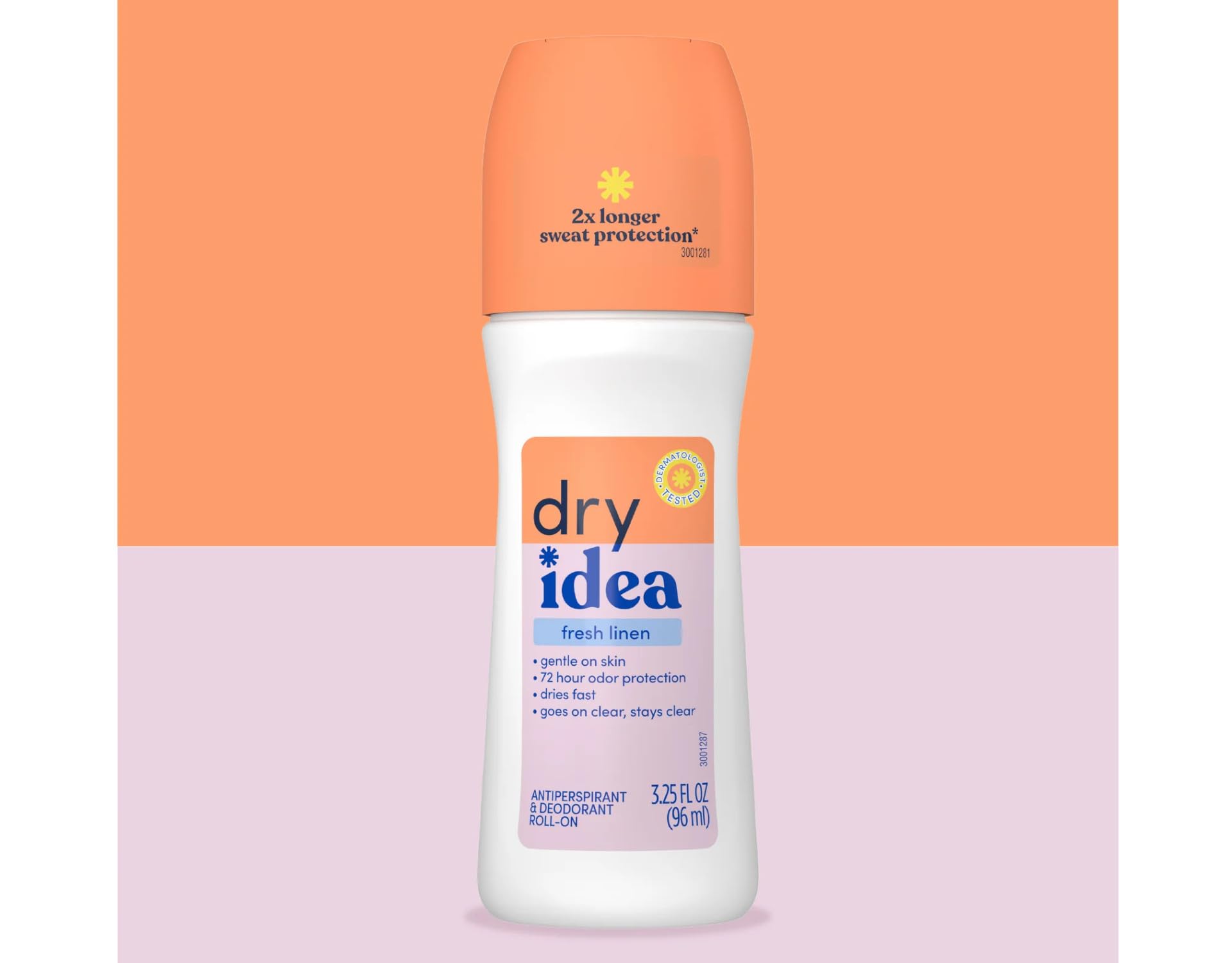 Dry Idea smooth glide on underarm skin during daily use.