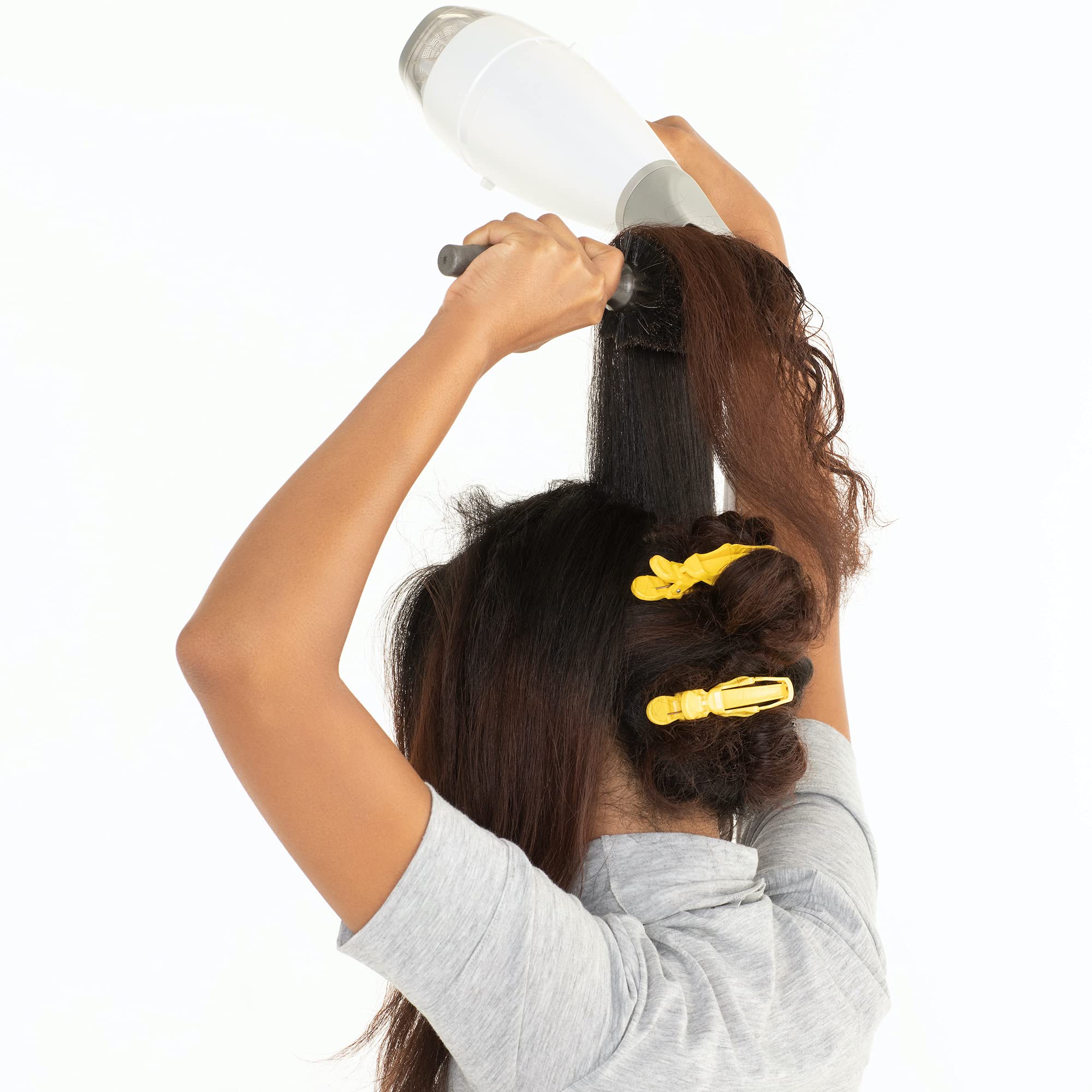 Drybar Big Hair Besties jointed arm handling large or small sections of hair.