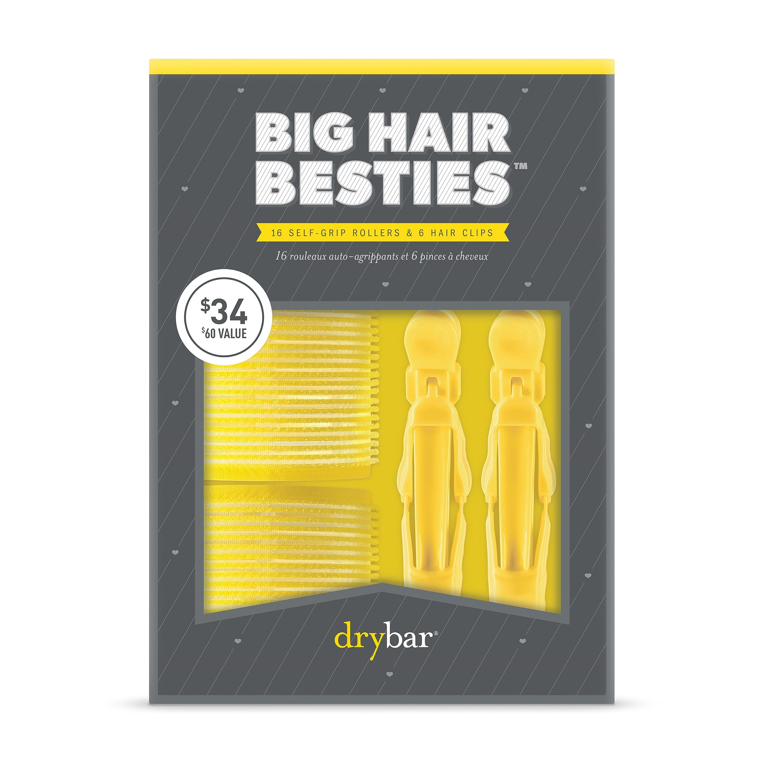 Drybar Big Hair Besties medium rollers for versatile volume across lengths.