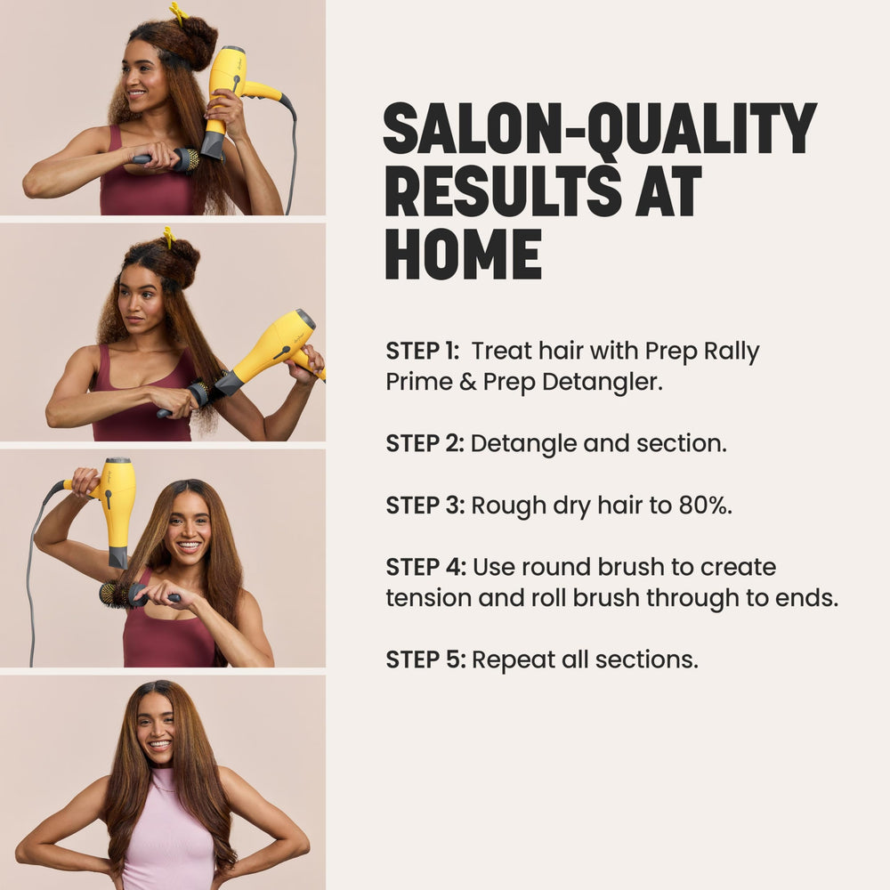 Drybar Buttercup with wave heater for uniform heat and faster drying