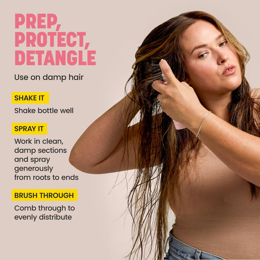 Drybar cruelty-free badge on packaging indicates ethical formulation.