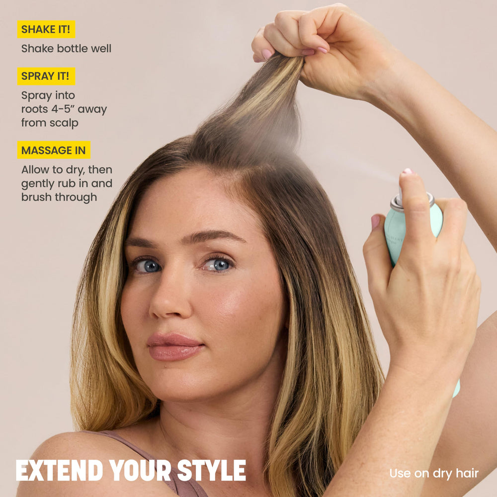 Textura ligera de Drybar Detox que añade cuerpo sin residuo visible.