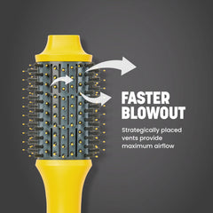 Drybar Double Shot in action delivering smooth blowouts with volume.