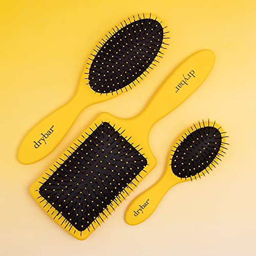 Drybar Lemon Bar Paddle Brush suitable for all hair types and lengths.