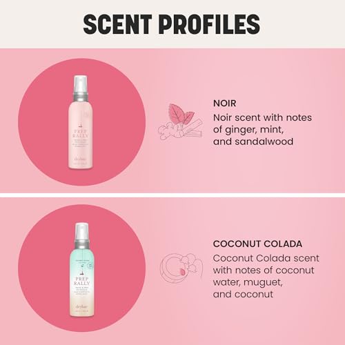 Drybar Prep Rally with vitamins B and C supports hair health.