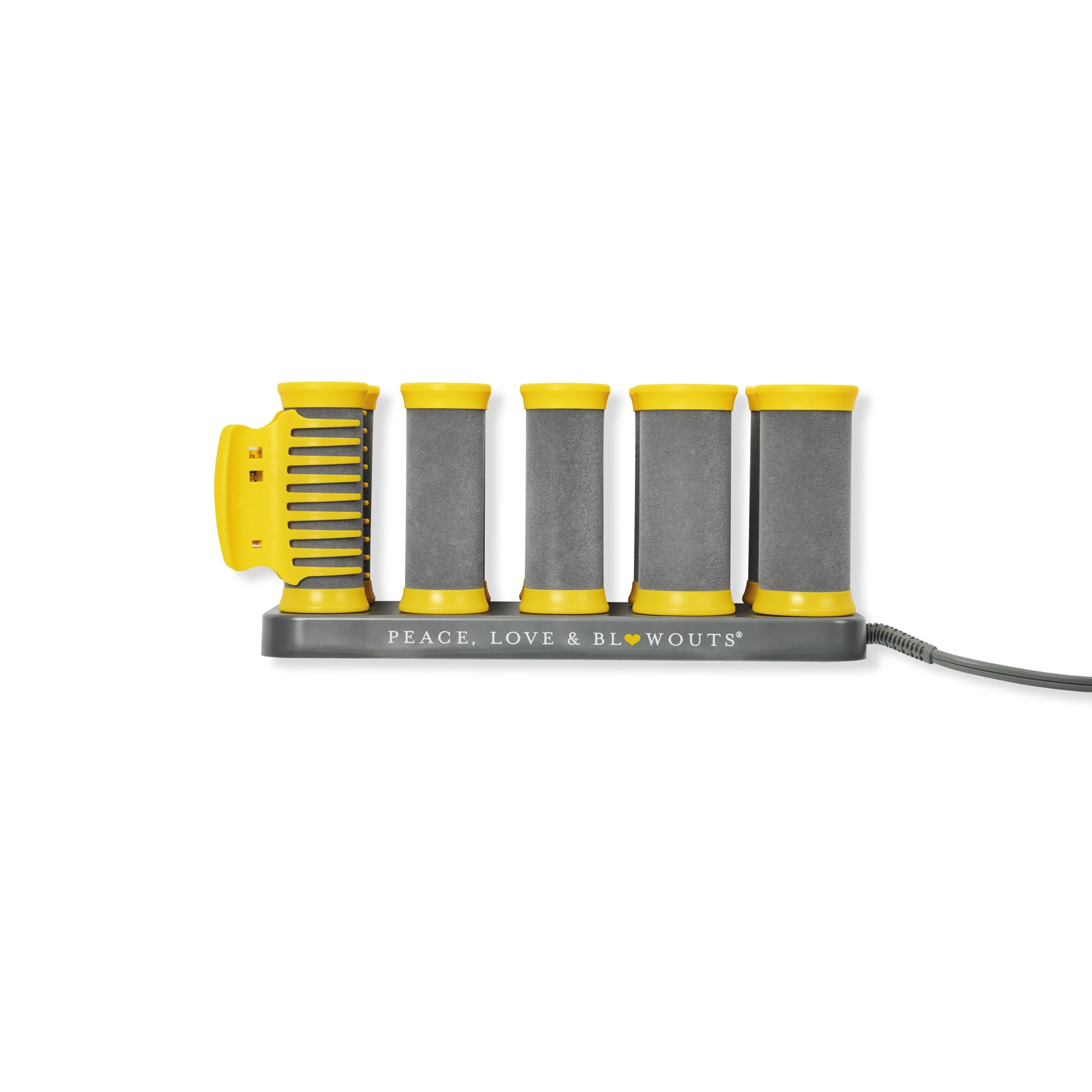 Drybar Roller Club base heats up quickly for fast styling.