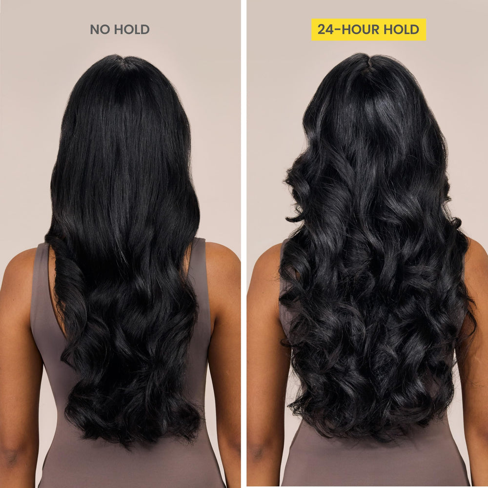 Drybar Rum Punch dispensing mist shows even, quick-drying application.