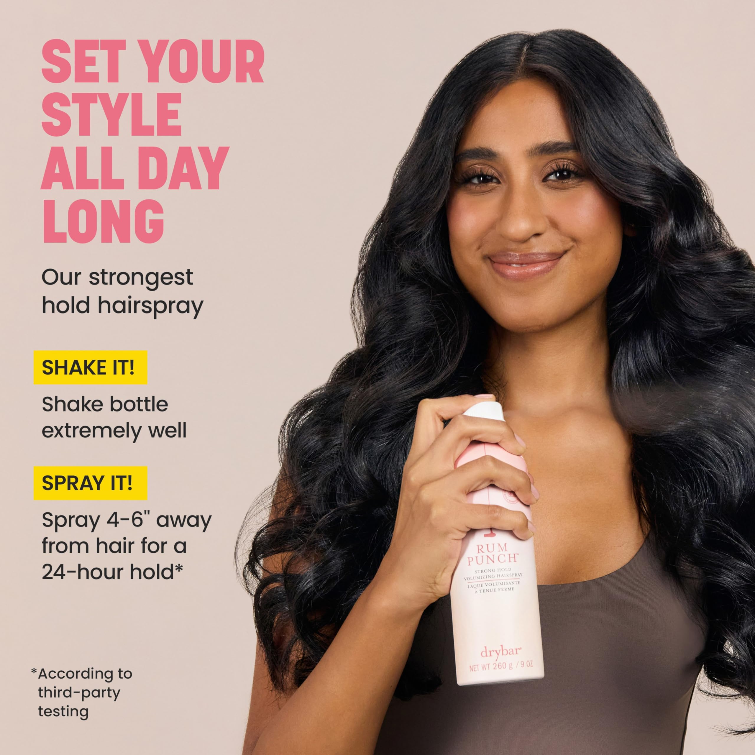 Drybar Rum Punch is ideal for updos and set styles.