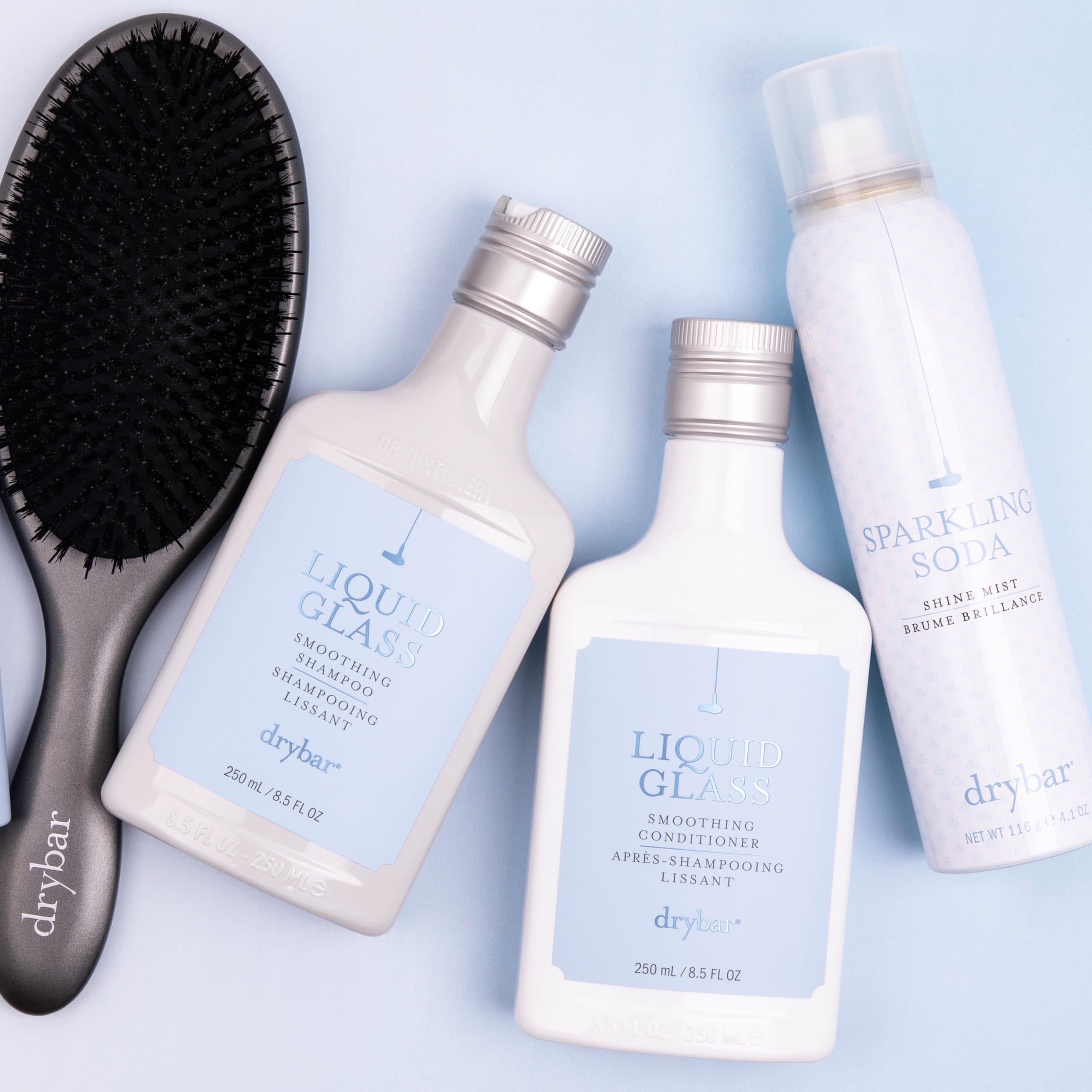 Drybar Sparkling Soda Shine Mist: acabado resplandor final para estilo elaborado