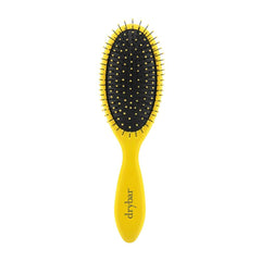 Drybar Super Lemon Drop detangling brush closeup for gentle detangling