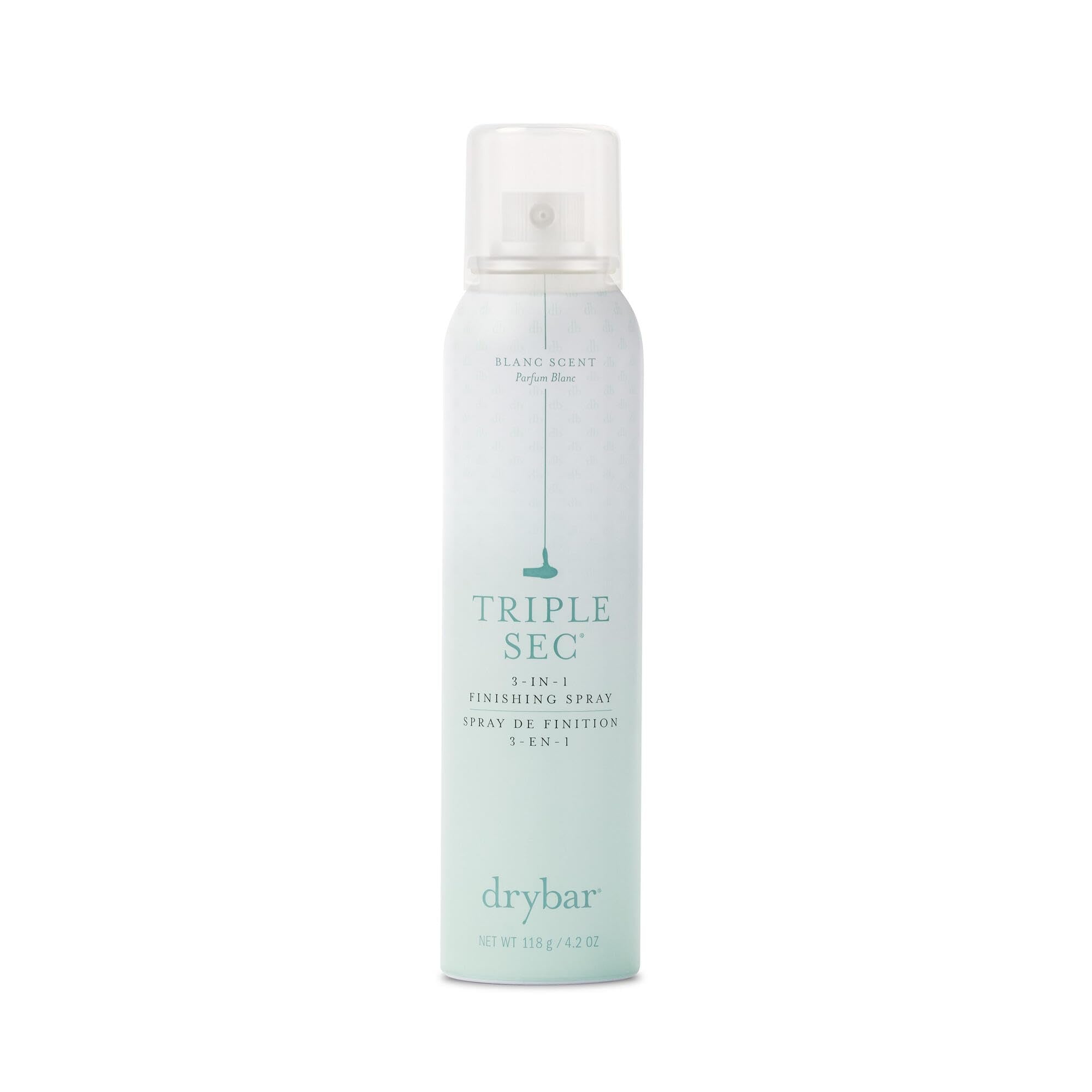 Drybar Triple Sec bottle-front view showing the finishing spray for texture