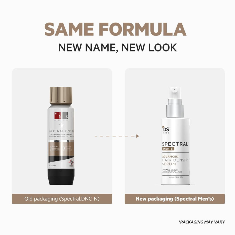 DS Laboratories Spectral Men’s hair-density serum application point targets scalp for precision use