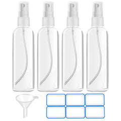DTDNZKN 4oz spray bottle with fine mist for precise on-the-go application.