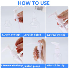 DTDNZKN clip-lock cap keeps lids closed during transit.