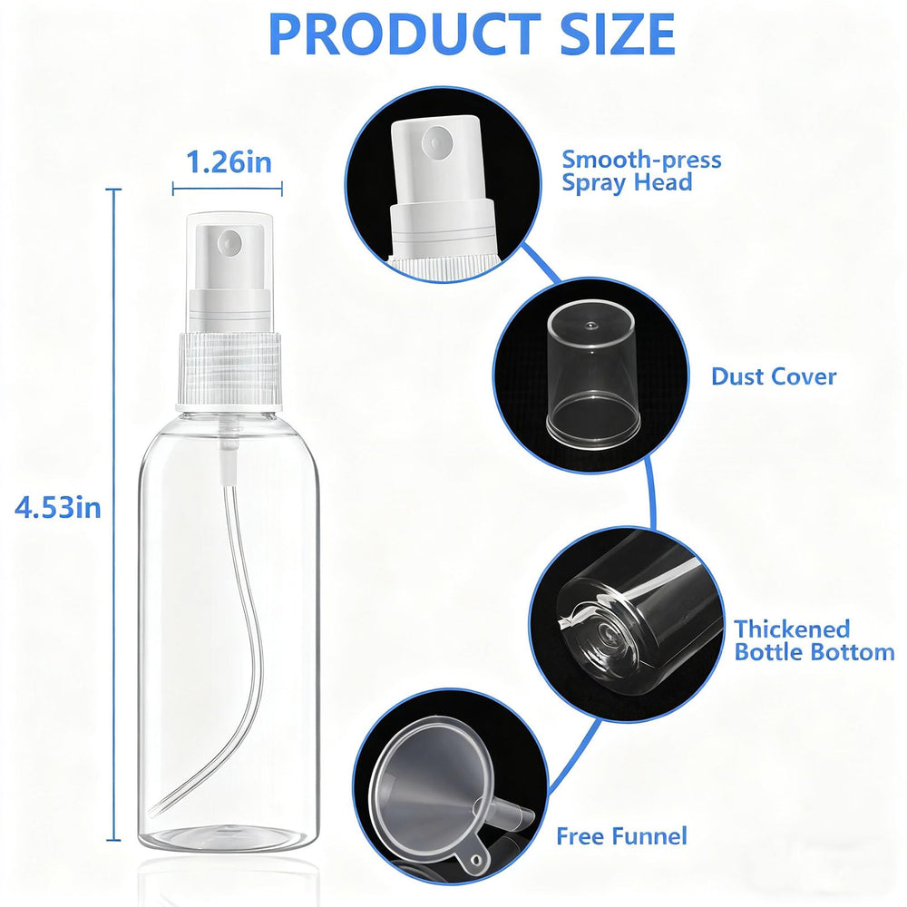 DTDNZKN 2oz bottle with leak-proof cap, ideal for fragrance or toner.