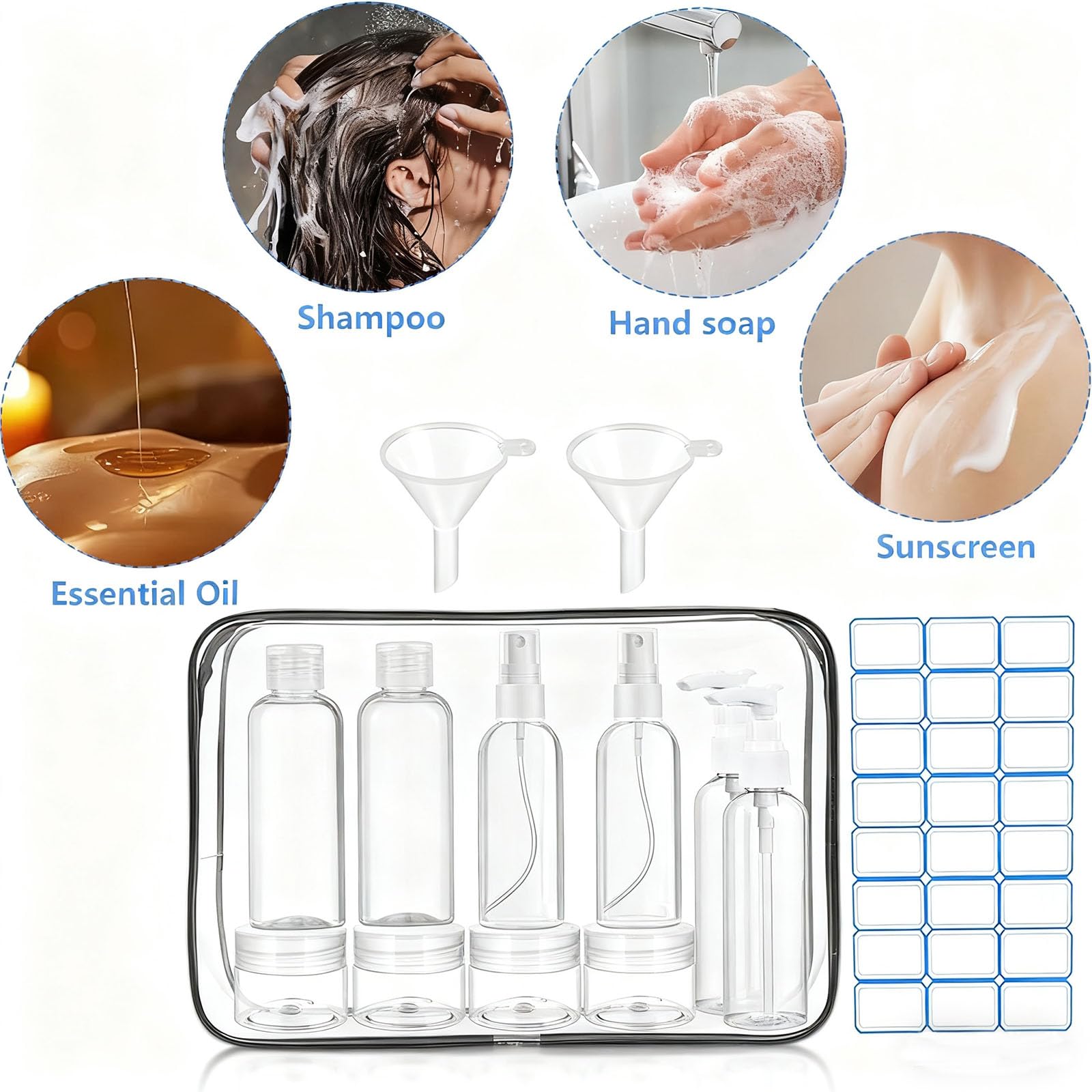 DTDNZKN labels aid quick product identification and organization.