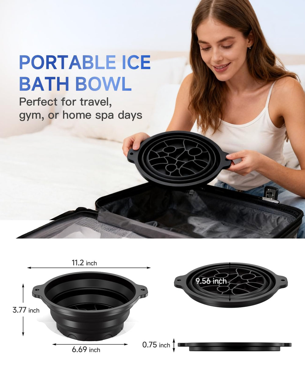 Dtuoen black face bowl complements any bathroom or gym setup