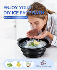 Collapsible silicone design saves space for travel spa routines with Dtuoen
