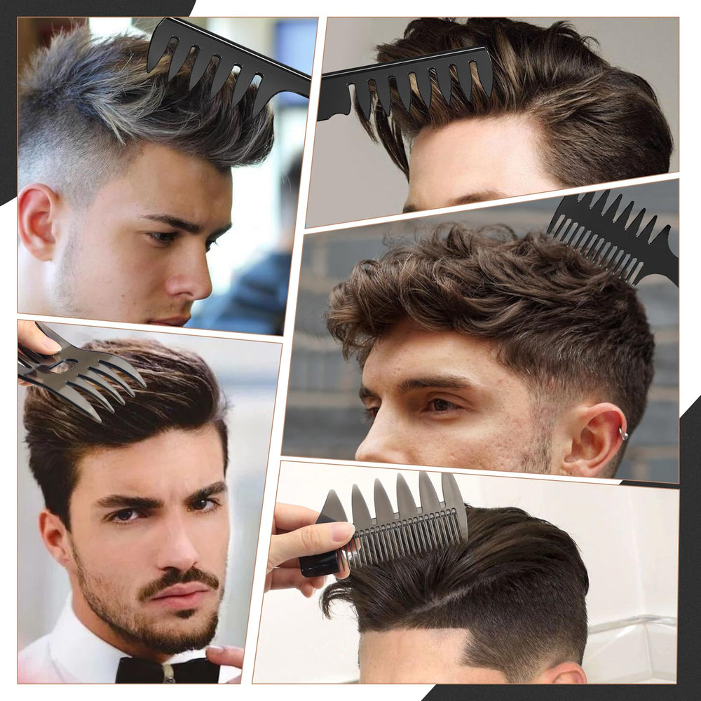 DUAIU beard-styling brush enhances facial hair care routines.