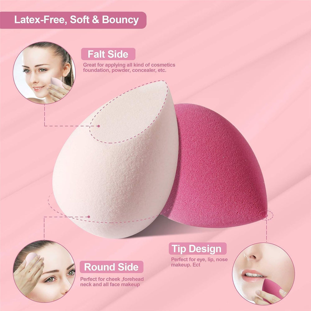DUAIU oblique drop sponge for detailed contour and blending