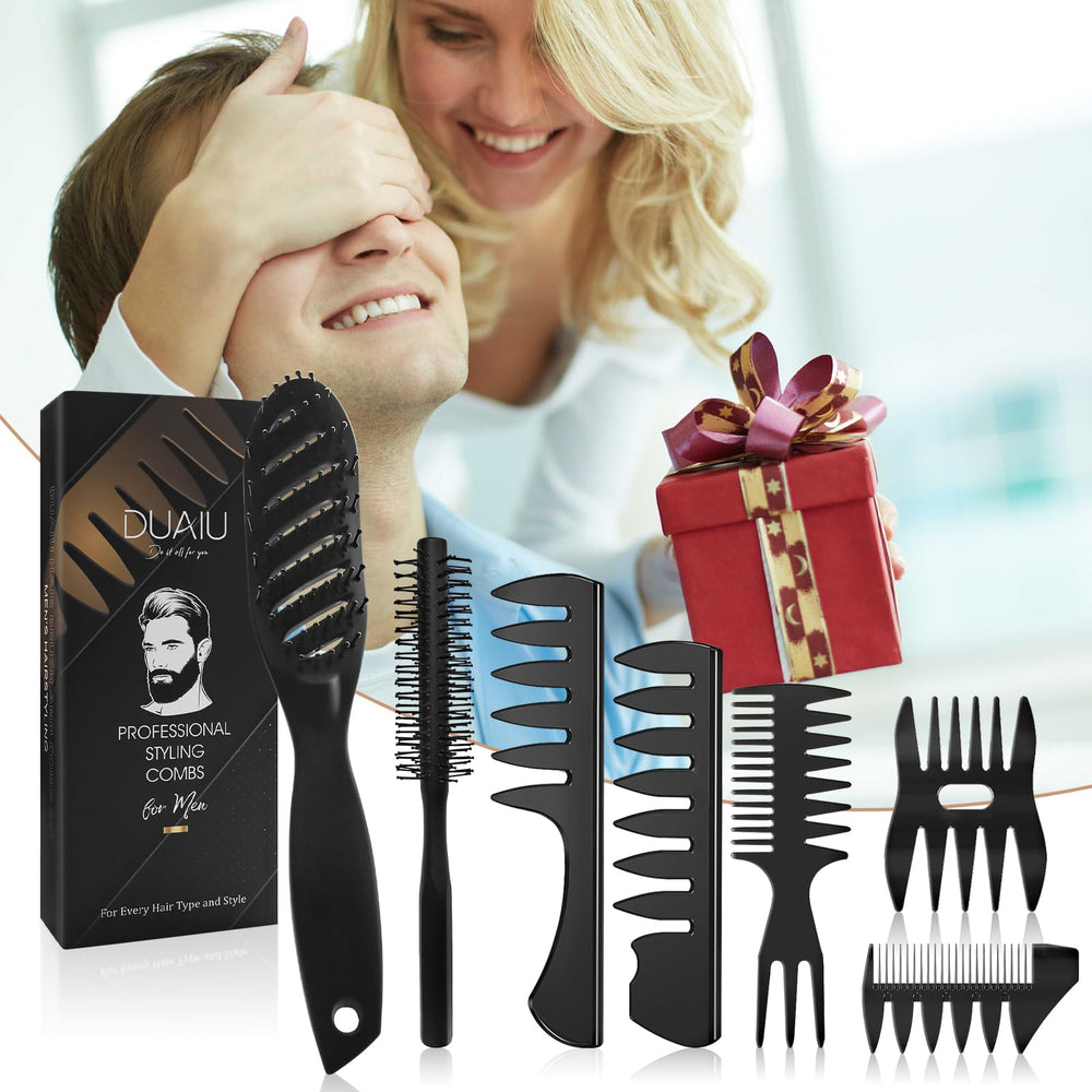 DUAIU men’s styling set gift box ideal for holidays.