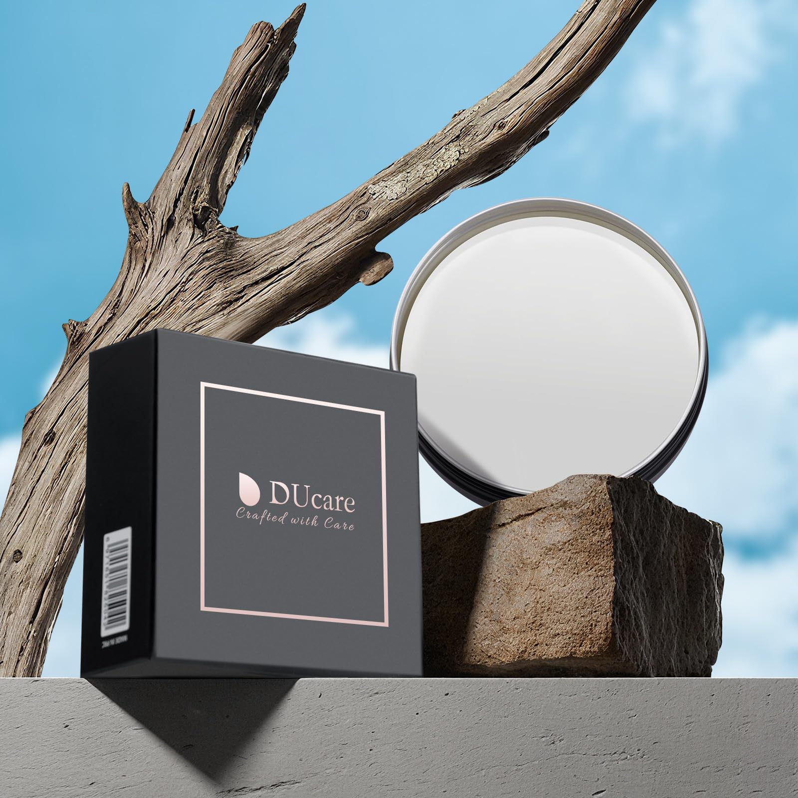 DUcare foldable cleansing pad and bowl for organized cleaning sessions