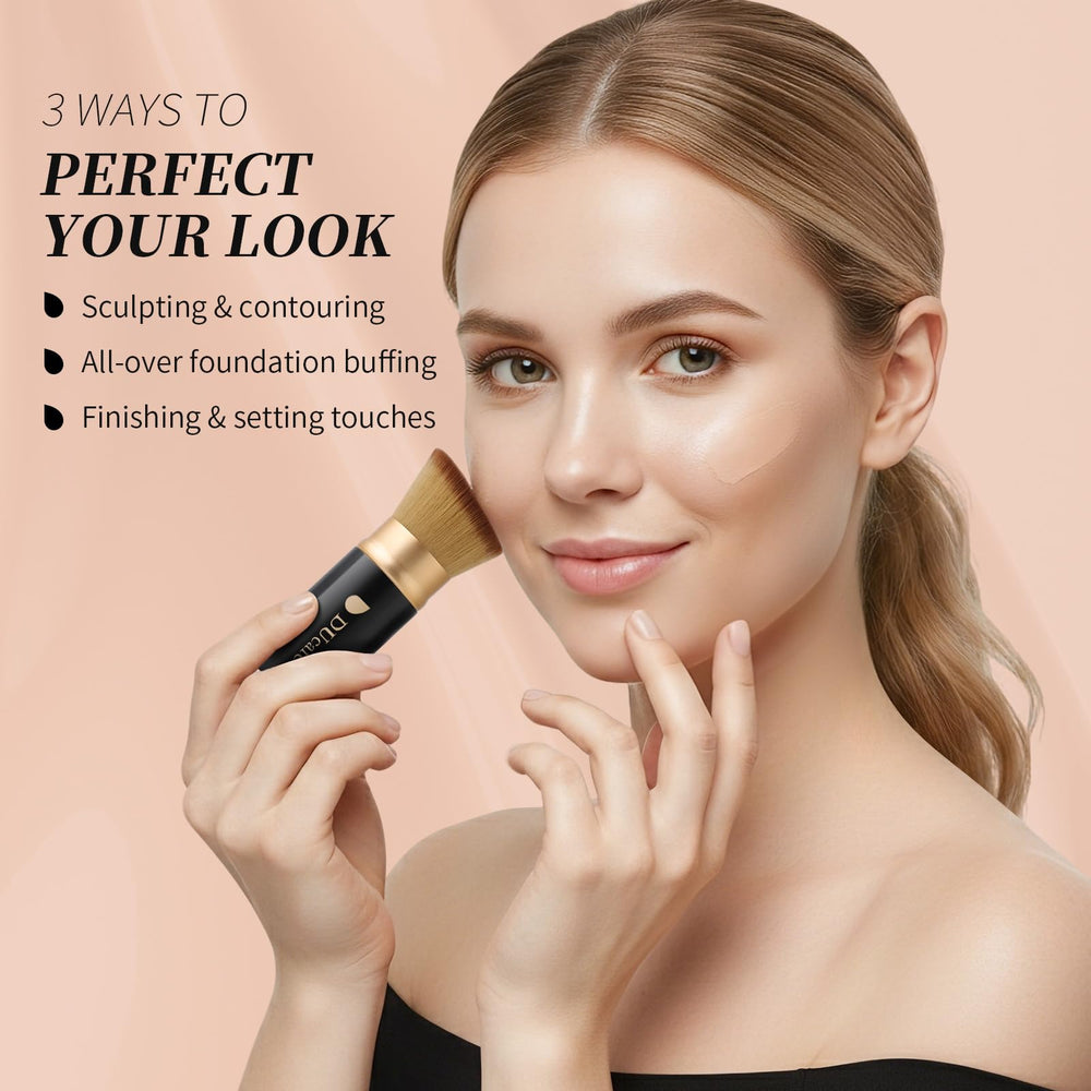 DUcare bronzer blending brush for sun-kissed warmth