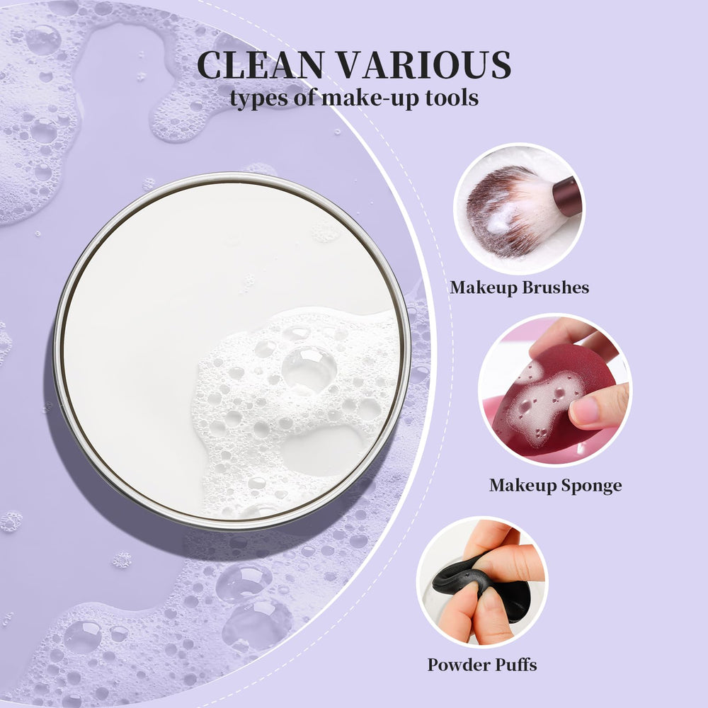 DUcare brush sponge cleaner pad removes color buildup from tools