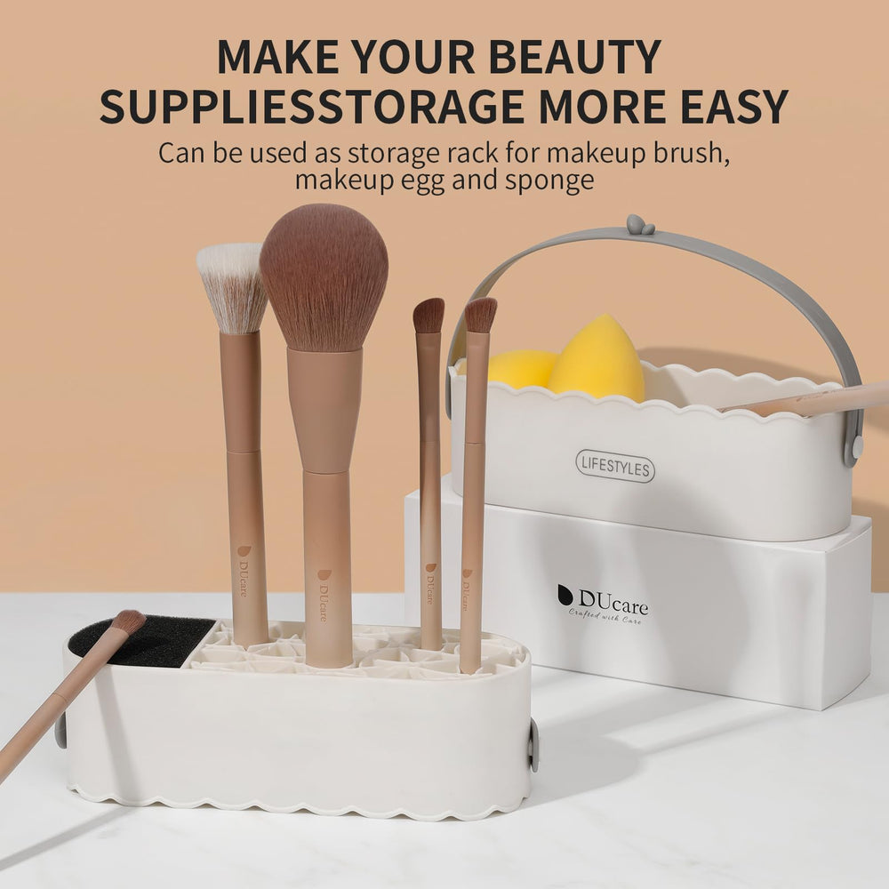 DUcare compact cleaning station for small spaces and tidy countertops.