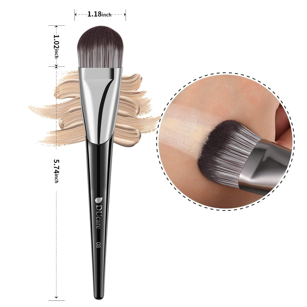 DUcare premium synthetic hair for skin-friendly makeup results