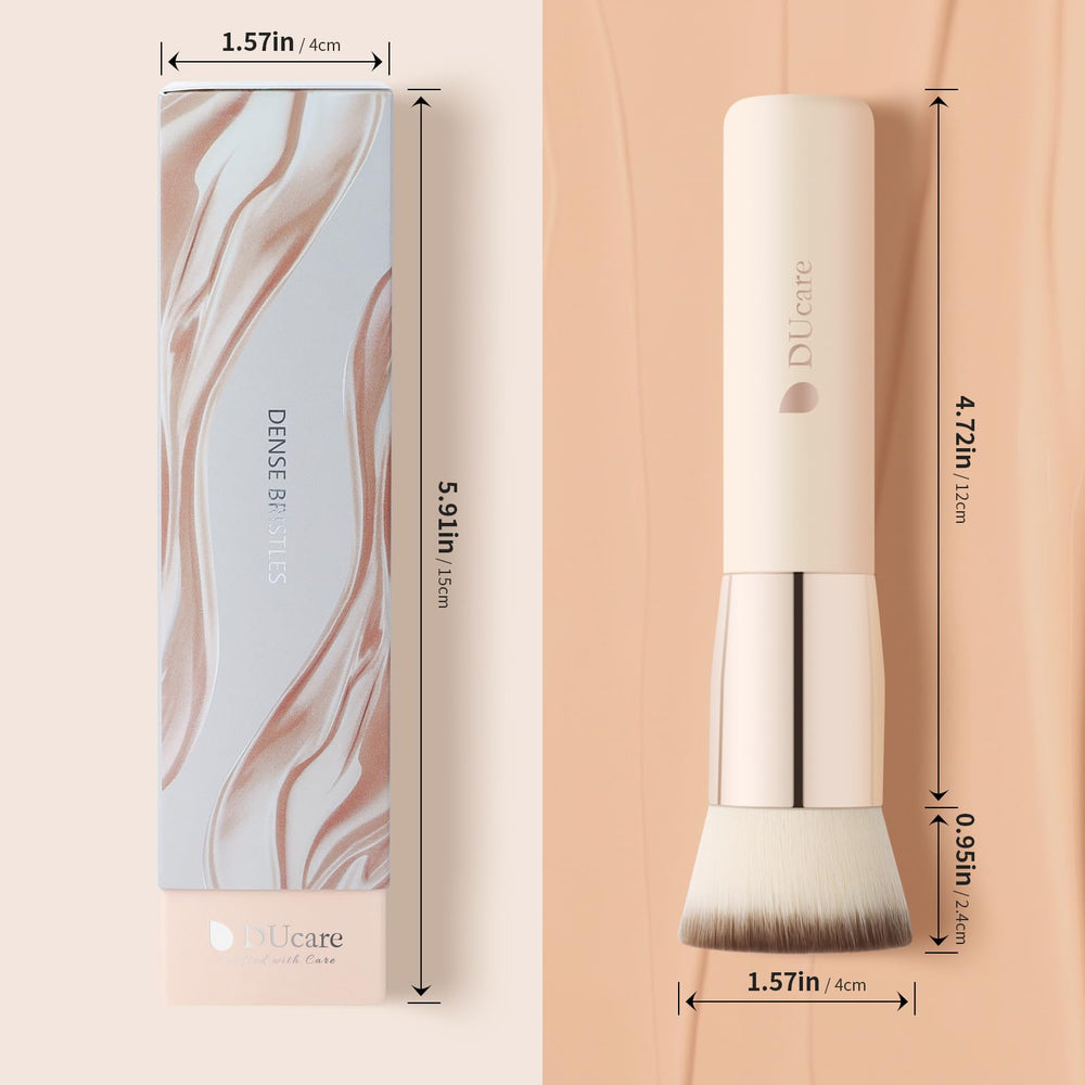 DUcare foundation brush concealer and cream makeup with smooth results