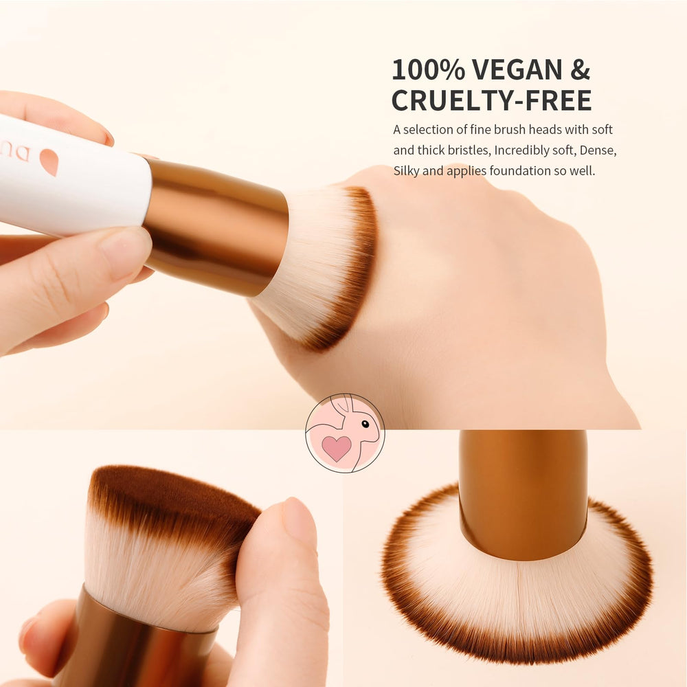 DUcare brush featuring a 7-step process to prevent shedding.
