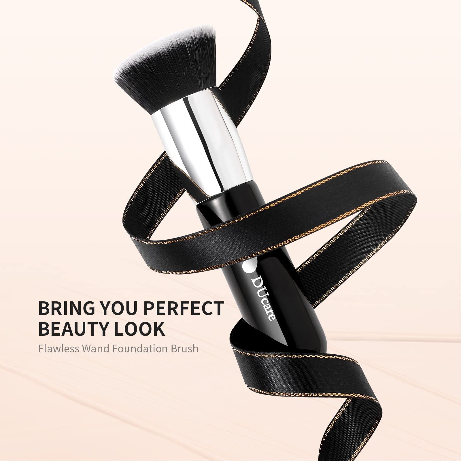 DUcare Kabuki brush no shedding for clean, hygienic makeup