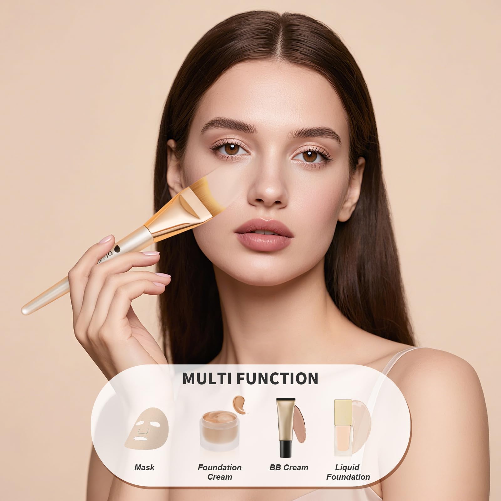 DUcare porcelain-skin finish test using this brush