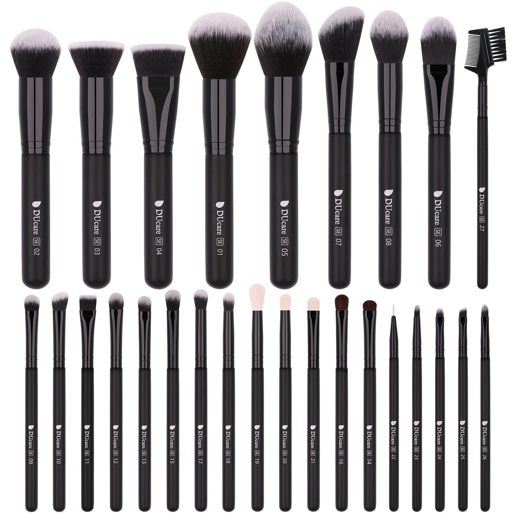 DUcare soft-silky bristles feel gentle on skin and blend evenly.