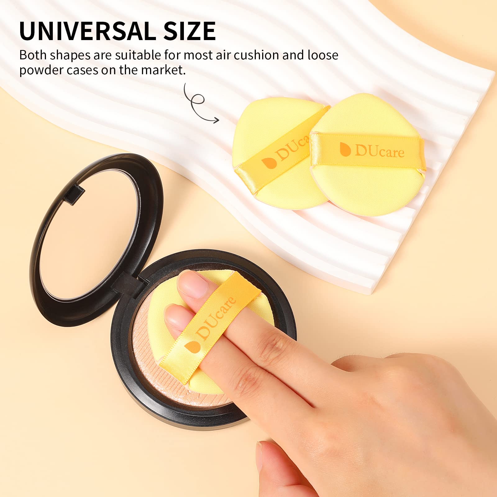 DUcare sponge puff for both wet and dry use in makeup