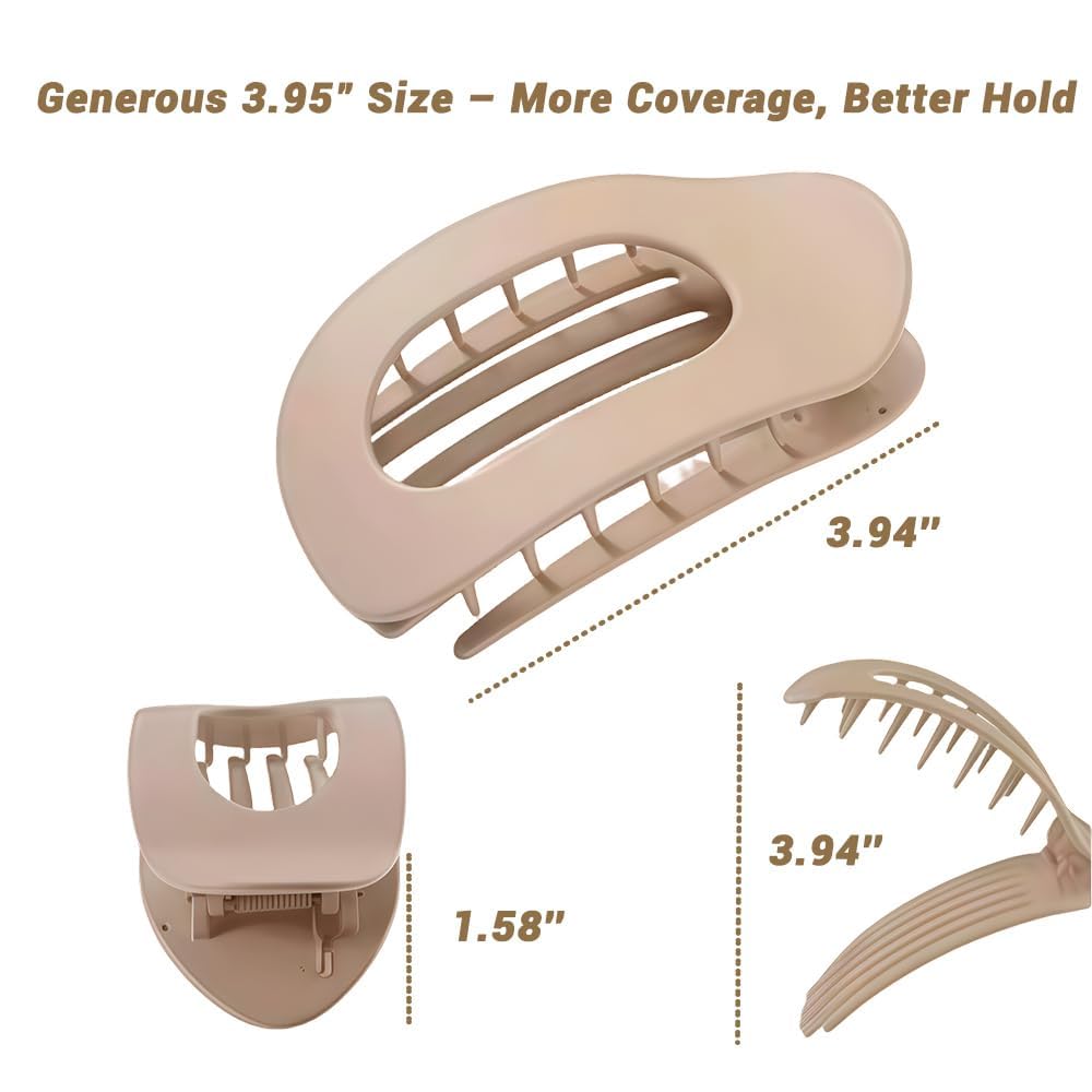 Duckbill Hair Clip ideal for face washing, workouts, and daily styling.