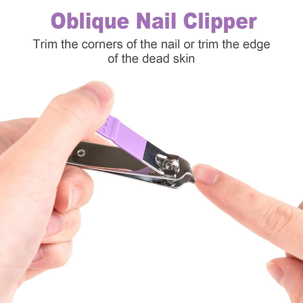 DUCOO ergonomic, non-slip handle provides comfortable grip during clipping