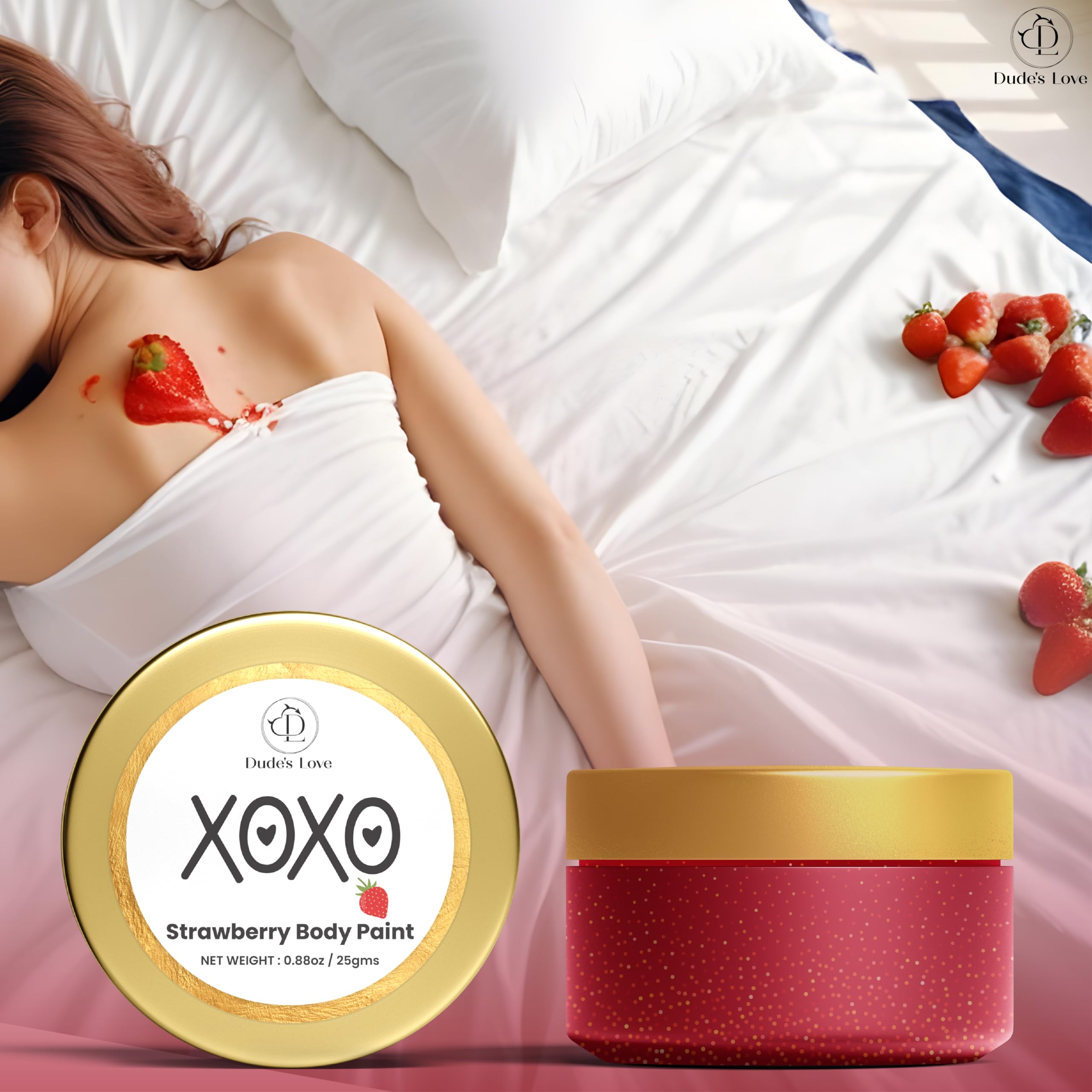 Ingredientes amigables con la piel en las pinturas corporales de Dude's Love.