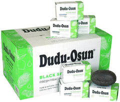Dudu-Osun lote de 4 jabones, presentación para el cuidado diario.