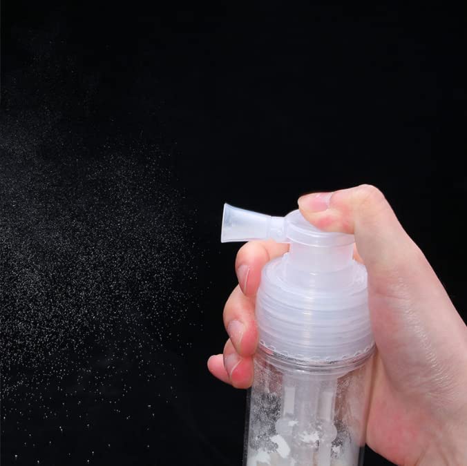 Duehut bottle supports cosmetic, fragrance, and skincare powders for versatile use.