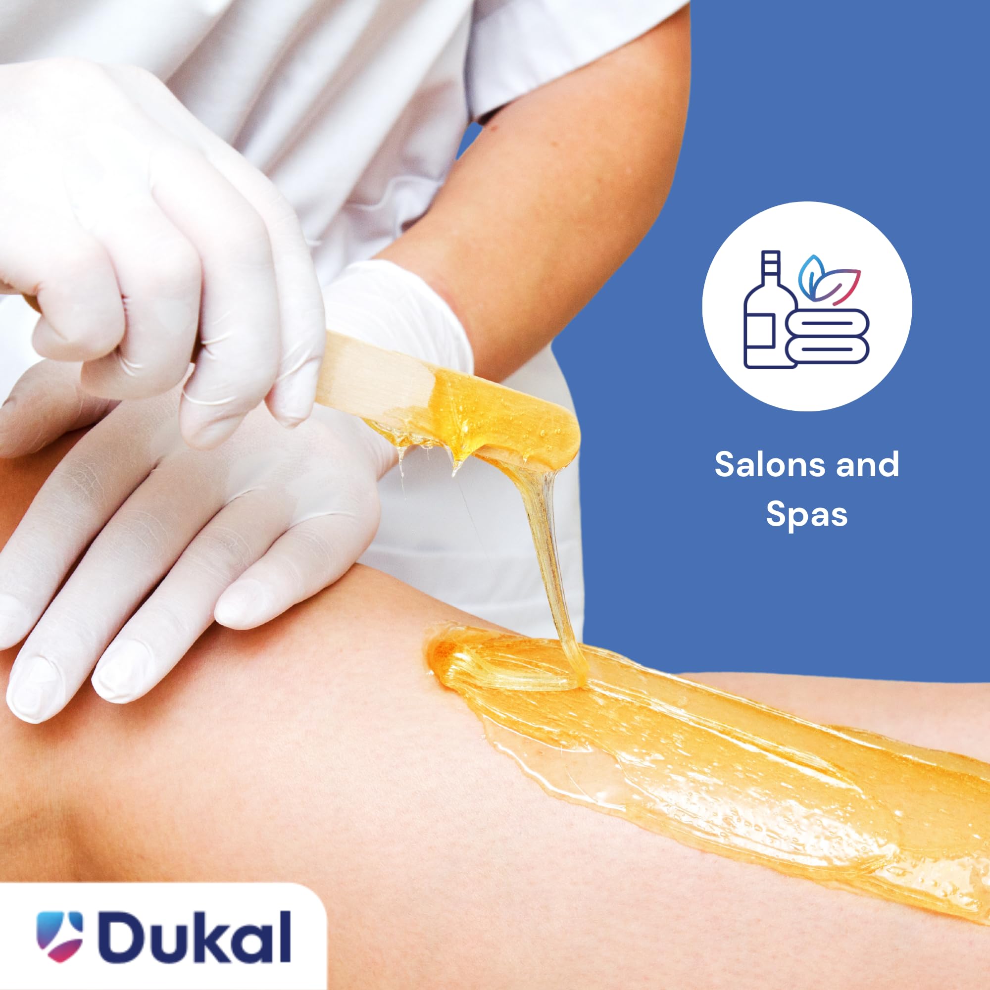 Dukal bulk-pack-wax-sticks provides steady supply for busy sessions.