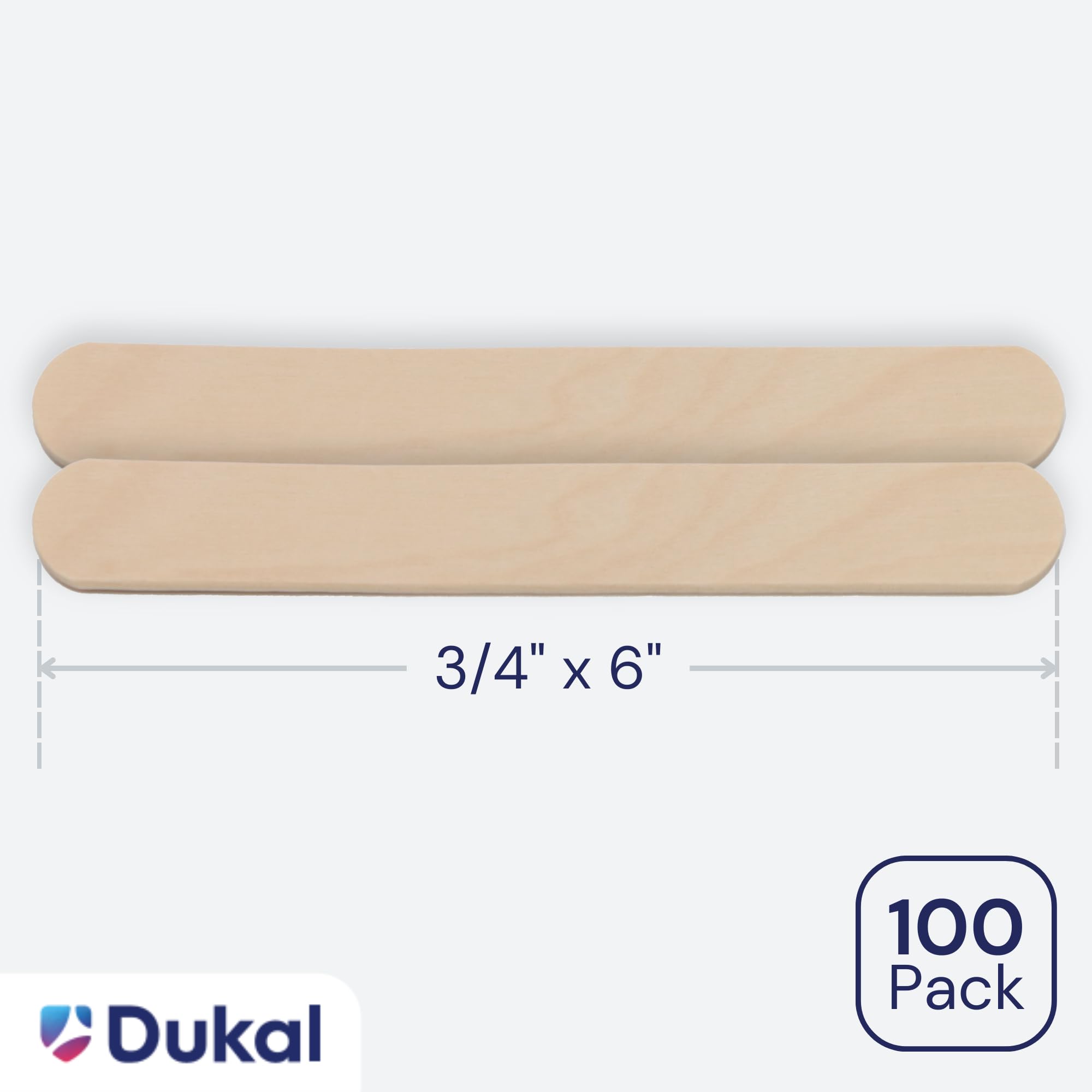 Dukal wax-applicator wooden-large-surface ideal for broad body areas.